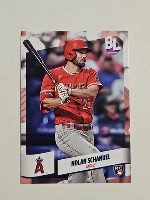 2024 Topps Big League Baseball #46 Nolan Schanuel RC Los Angeles Angels Rookie  - Image 1 of 2