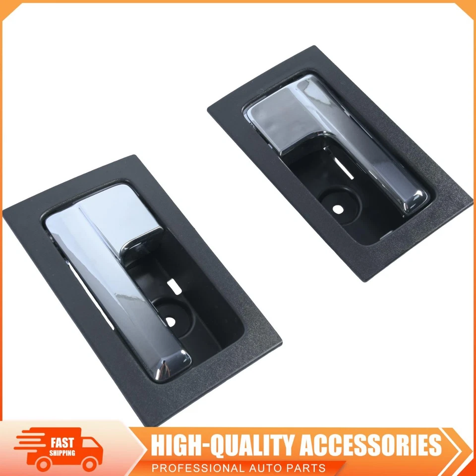 2PCS Car Inside Inner Door Handle Left Driver Side For Ford F150 2009 ~ 2014 - Image 1 of 4