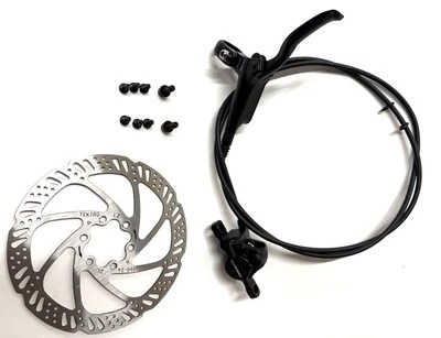 Tektro HD-M285 Hydraulic MTB Rear Bike Disc Brake Set  1370mm  + 160mm Rotor - Image 1 of 4