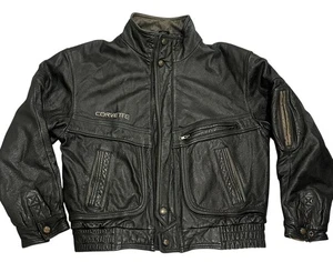 Vintage Corvette Lederjacke Reed Sportswear 40 EUC Cafe Rennmotorrad Auto - Bild 1 von 8