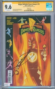 Mighty Morphin Power Rangers #33 (2018) CGC 9,6 Sig. Jason David Frank - Imagen 1 de 2