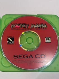 Mickey Mania: The Timeless Adventures of Mickey Mouse (SEGA CD) Disc Only