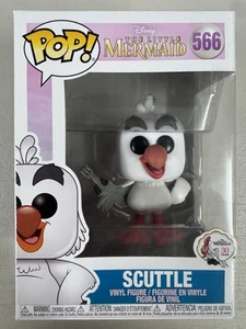 Scuttle 566 ~ Disney: The Little Mermaid ~ Funko Pop Vinyl + FREE POP PROTECTOR - Picture 1 of 6