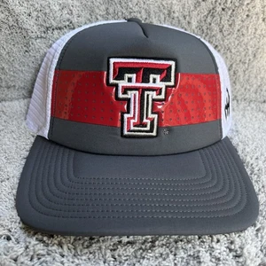 Texas Tech x Patrick Mahomes Adidas strukturierte verstellbare Truckermütze selten neu mit Etikett - Bild 1 von 7