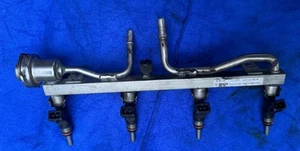 VAUXHALL 06-14 1.6 TURBO PETROL INJECTORS & RAIL 55355609 - Picture 1 of 4