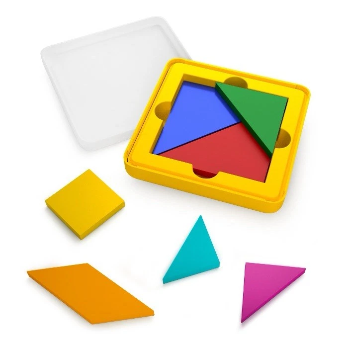 Osmo - Genius Tangram - Ages 6-10-Use Shapes/Colors to Solve for Visual Puzzl... - Image 1 of 1