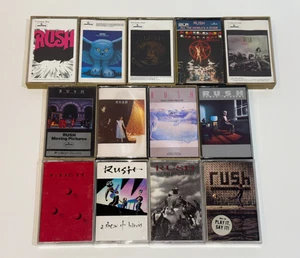 RUSH 13 Kassetten Lot Permanent Wellen bewegte Bilder Presto Roll The Bones GUP - Bild 1 von 15