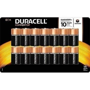 Duracell Coppertop Alkaline D Batteries, 12 Count - Picture 1 of 5