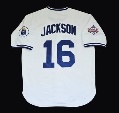 Bo Jackson Kansas City Royals Jersey 1989 All- Star Throwback ALL Stitched SALE! - Image 1 of 4