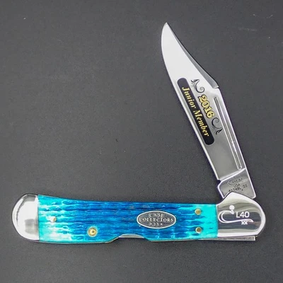 Mint + Box CASE COLLECTORS CLUB Junior Pocket Knife 61749L SS MINI COPPERLOCK - Image 1 of 4