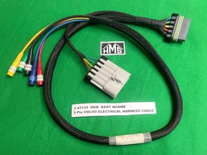 J 41133   KENT MOORE  5 Pin   VOLVO  ELECTRICAL HARNESS CABLE - Picture 1 of 5