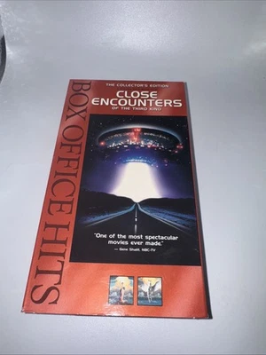 Close Encounters Of The Third KInd VHS Tape. The Collector's Edition. VG. Tested - Image 1 of 3