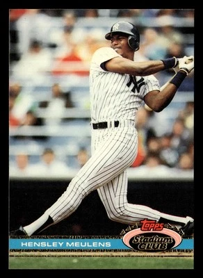 Hensley Meulens 1991 Stadium Club #503b New York Yankees BASEBALL *084 - Image 1 of 2