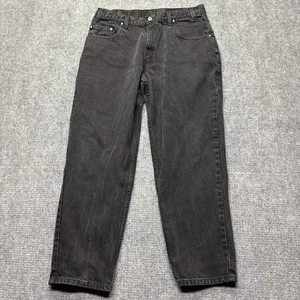 Pantalones de mezclilla Levis de colección para hombre 36x29 (se adapta a 34x29) negros 545 calce suelto rectos holgados Y2K - Imagen 1 de 13