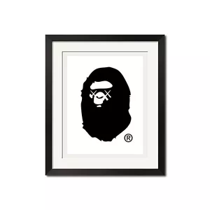 Estampado 17x22 - Póster de arte urbano de mono de baño BAPE 0770 - Imagen 1 de 1