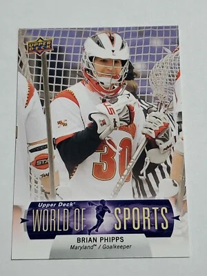 2011 Upper Deck World of Sports Brian Phillips #185 - Image 1 of 2
