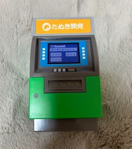 Ichiban Kuji Animal Crossing Forest Prize B Tanuport ATM piggy bank Used No Box - Picture 1 of 6