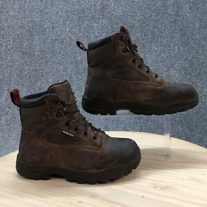 Rocky Boots Womens 8 M Gore-Tex Steel Toe Thinsulate Combat F2413-05 Brown