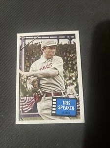 2023 Topps Archives Tris Speaker 1957 Topps Hit Stars Insert Card #57HS-3 - Picture 1 of 2