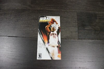 NBA 06 PSP PlayStation Portable Instruction Manual Only - Good - Image 1 of 3