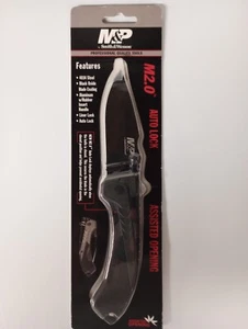 Smith & Wesson Assisted Opening/Auto-Lock Folding Knife NIP 4034 Steel RARE! - Picture 1 of 6