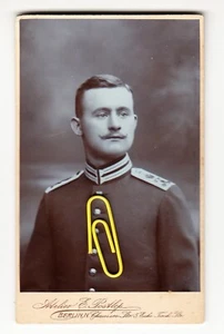 Foto CDV Kaiser Alexander Garde Grenadierregiment Nr. 1 Berlin - Picture 1 of 2