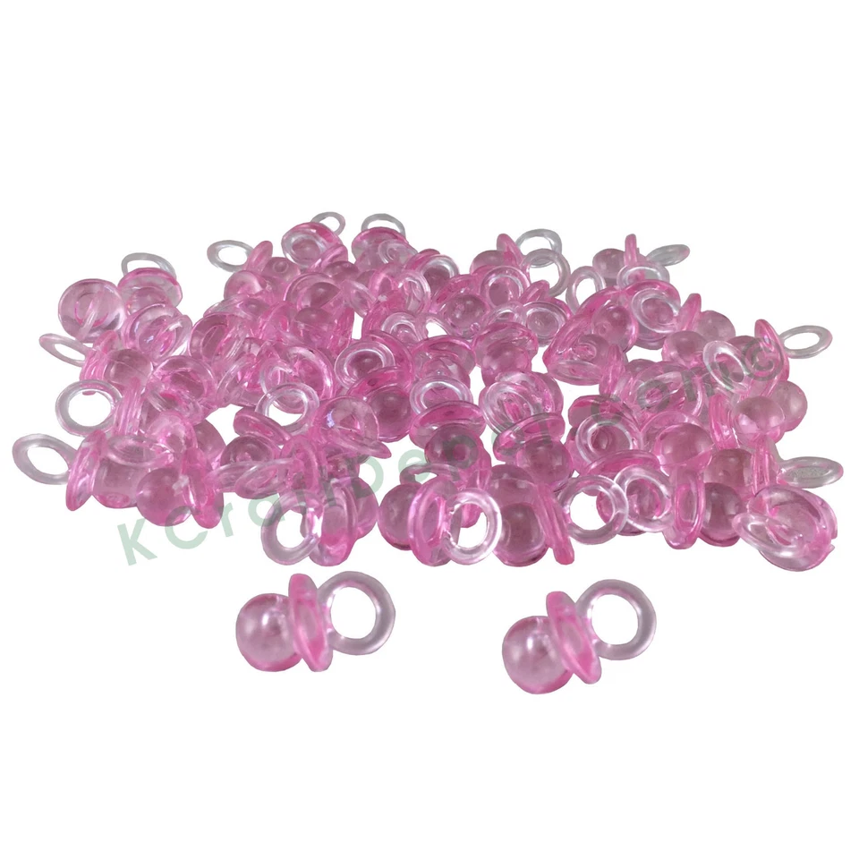 Mini Chupetes 3/4" Baby Shower Fiesta Juego Decoración Favores Muchos Colores Foto 1 de 1