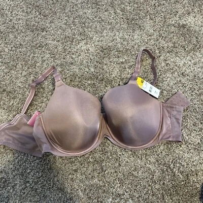 Sujetador Camiseta Fit for Me by Fruit of the Loom Everyday Para Mujer Talla 46D Ciruela Nylon Foto 1 de 4