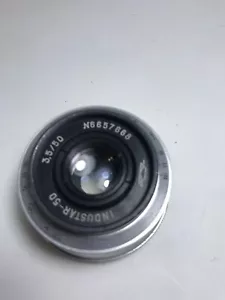 Industar 50 50mm f3,5 DSLR Manual Russian portrait Lens Leica M M42 Mount Old - Picture 1 of 8