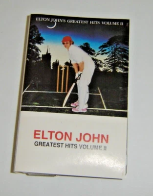 Elton John Greatest Hits Volume II Cassette Tape 1983 Polygram Records - Image 1 of 4