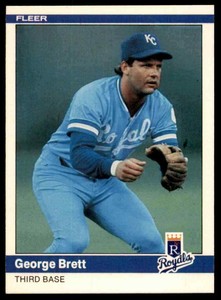 1984 Fleer George Brett * Royals #344 *Noles2148* 10=Free Ship