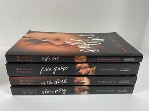 Monica Murphy Lot 4 Paperbacks The Rules Complete Series Fair Game In the Dark - Bild 1 von 10