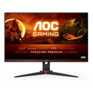 4038986147361 AOC G2 24G2ZE/BK LED display 60.5 cm (23.8") 1920 x 1080 pixe - Picture 1 of 11