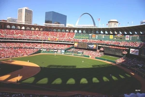 Busch Stadium II classic shadows of arches photo - Picture 1 of 1