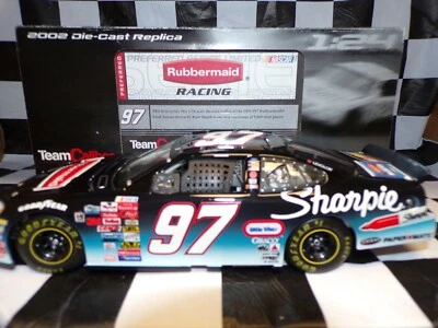 Kurt Busch #97 Rubbermaid 2002 Taurus Auto In Scala 1:24 NASCAR Team Caliber - Immagine 1 di 4