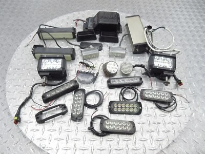 03-09 Honda 1300 ST1300A 2007 Lote Luces Rojo Blanco Amarillo Led Feniex LEER NOTAS Foto 1 de 4