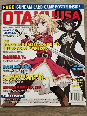 Otaku USA magazine Spring 2025 / Zom 100, Suicide Squad Isekai, Uzumaki, more++ Foto 1 de 2