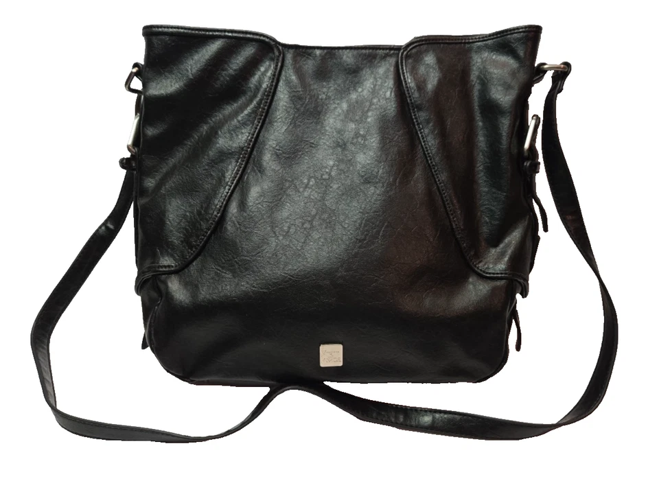 Bolso de Mano/Cartera de Hombro/Bolso de Mano Vcouture by Kooba Negro Imitación Cuero Boho Ajustable Foto 1 de 4