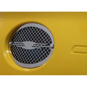 Anillos de luces traseras ACC con banderas 50 para Corvette 1997-04-Malla Ejecutiva Pulida - Imagen 1 de 3