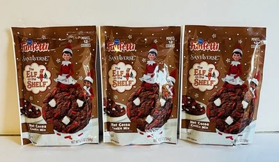 Pillsbury Funfetti Elf on Shelf смесь для горячего какао печенья лот из 3 делает 36 печений - Изображение 1 из 4