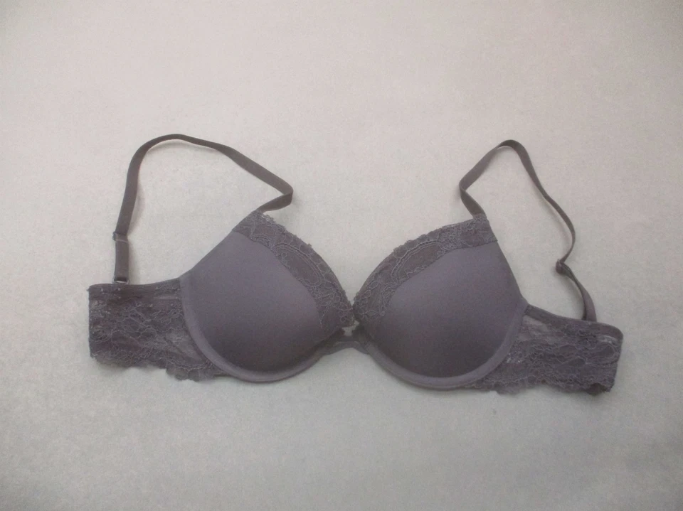 32B разрыв тела женщин черный с подкладкой на косточках назад застежки кружева Demi бюстгальтер 2F - Изображение 1 из 4