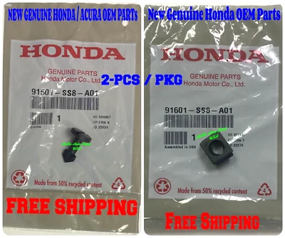 GENUINE ACURA RL 05-12 / ACURA TL 00-08 Engine Cover Locking Stud + Receptacle Foto 1 de 4