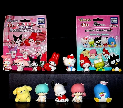 Sanrio Hello Kitty- Katazun & My Favorite Color 13+ Mini Figures - Twinchees Cover