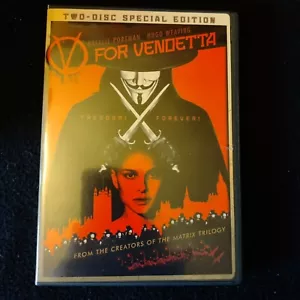 V for Vendetta Two Disc Special Edition DVD Set Watched Once - Picture 1 of 4
