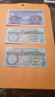 3 Guernsey notes 5 pound (Vf/Xf) and other 2 are Unc