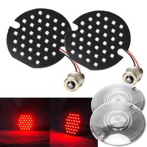 Horizon Beam Harley Davidson LED Turn Signals - 3 1/4" No Lens Softail Road King - Picture 1 of 11