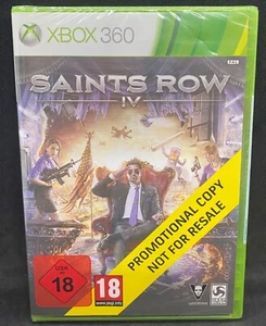SAINTS ROW IV PROMO COPY NOT FOR RESALE NFR NEW SEALED 2004, MICROSOFT XBOX 360 - Bild 1 von 7