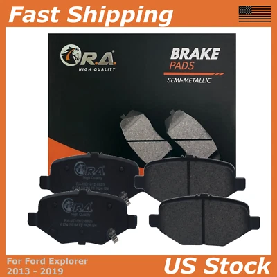 Rear Disc Brake Pads for 2013 - 2019 Ford EXPLORER models with HD Brakes - Image 1 of 4