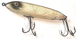De colección Heddon 1st Zara-Spook Raro Señuelo de Pesca Patrón Brillo Ganchos Originales - Imagen 1 de 24