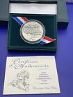 *1995-S * pièce de monnaie américaine en argent MS-UNC (1) guerre civile champ de bataille commune wOGP-COA